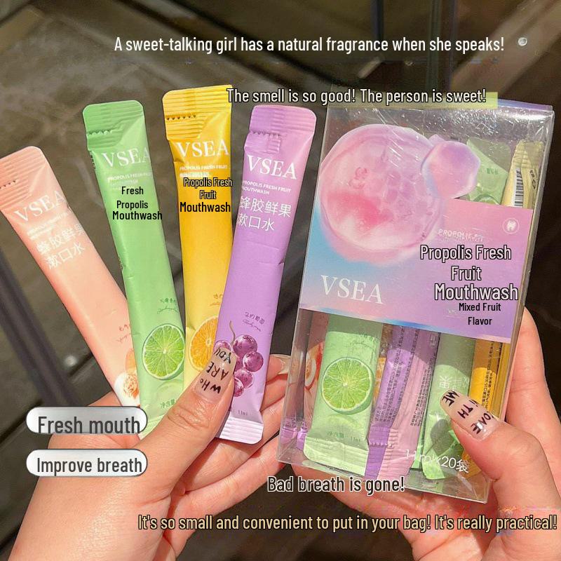 VSEA Portable Fresh Mouthwash - Disposable Oral and Teeth Cleaning Care
