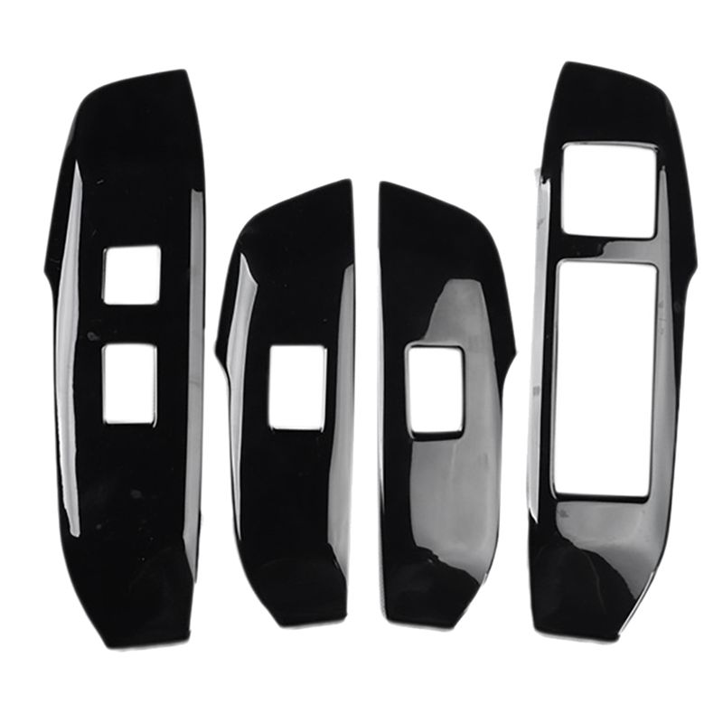 Portable 4PCS Window Lift Button Switch Panel Trim Cover For LEXUS NX 300H 200T Car Window Adjust Decoration Stickers