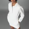 adidas Originals Premium Long Sleeve Polo Dress White Women HK7249