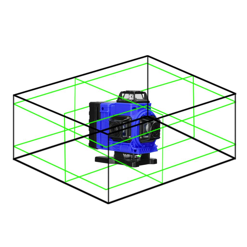 Multifunctional 16 Lines Laser Level 3 Degrees  Self-leveling Function Leveling Tool Omnidirectional Ground
