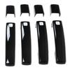Car Door Handle Cover Trim Bright Black Replacement for Land Rover Discovery 4 LR4 2010‑2016