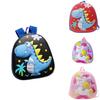 Cute 3d Cartoon Children's Backpack Eggshell Eva 2023 New Kindergarten School Bag Dinosaur Red Purple Green Blue Black Pink