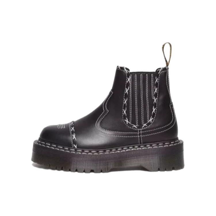 Dr. Martens 2976 Gothic Fashion Short Chelsea Boots Unisex boots Black 31430001