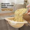 Creative Sink Strainer Basket Detachable Automatic Dumping Filter Basket  Bathroom