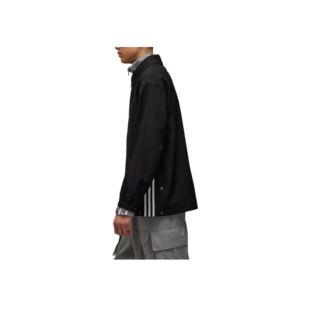 Y-3 Sport Uniform 3-Stripes Jacket Black Men Outerwear JF6697