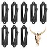 3Pcs Home Wall Mount Bracket With Expansion Screw Deer Skulls Mount Hook Skulls Hanger For Hanging Small Animals