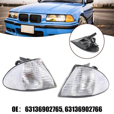 1 Pair Car Corner Light Parking Light Turn Signal Light For BMW 3 Series E46 1999-2001 Turn Signal Indicator Corner Light