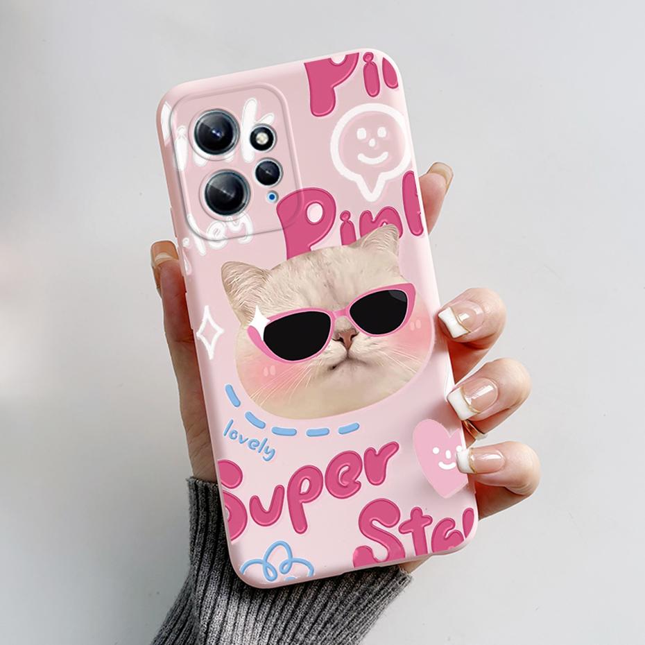 Case For Xiaomi Redmi Note 12 12S 4G 5G Patterned Full Protection Soft Silicone Stylish Cartoon Cover For Redmi Note 12 S Funda