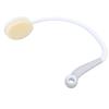 Long Curved Handle Bath Brush Non Slip Nylon Bristles Deep Cleaning Body U Shaped Scrubber for Disabled Limited Mobility Elderly