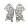 Fermacapelli a coda di rondine con paillettes ricamate per bambini, per cheerleading