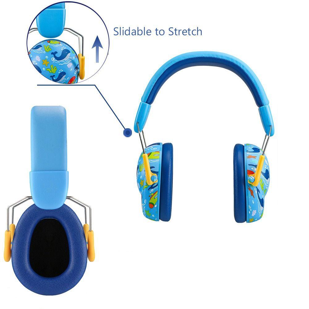 Anti Noise Baby Earmuffs Adjustable Hearing Protection Noise Reduction Ear Protector Noise Cancelling Ear Protection Earmuffs