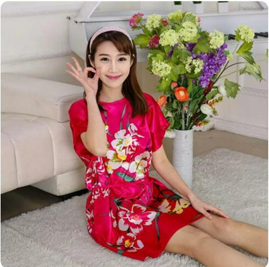 Special Offer: Silk Tang Suit Qipao Pajamas Bathrobe