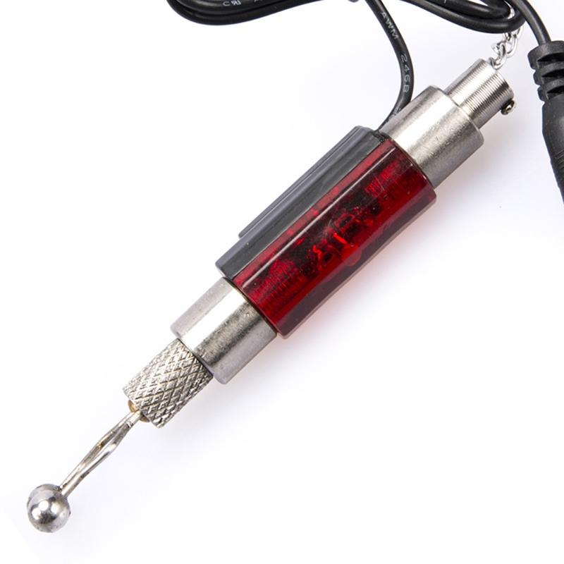 Fishing Biting Alarm Chain Hanger Indicator Electronic Fishing Baits Alarm LED Light Indicator Fishing Swingers Enduring