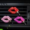 Punk Car Interior Ornament Rhinestones Skull Air Diffuser Clip, Personalized Fragrance Tablets Style Vent Perfume Automotive Decoration Shaped