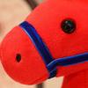 Soft Cartoon Horse Doll Mascot Dolls Stuffed Animal Decoration New Year Mascot  Home Display
