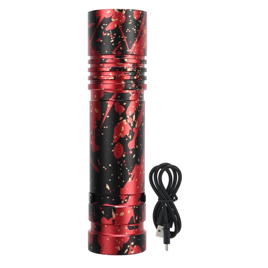 Portable Flashlight High Brightness Type C Rechargeable Multifunctional Pocket Size Torch Light for Camping