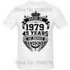 Novelty Made In 1979 T Shirts Graphic Cotton Birthday Gifts Summer Style 45 Years of Being Awesome 45th T-shirt Mens Clothing