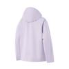 Li-Ning Water-Resistant Hooded Loose Fit Raglan Long Sleeve Windbreaker Women Outerwear Sea-Salt-Purple AFDU560-9