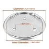 1/2 Pezzi Tappo a Vite di Ricambio Piastra Base W10191926 Piastra di Bloccaggio per Ciotole Mixer Accessori Facile da Installare
