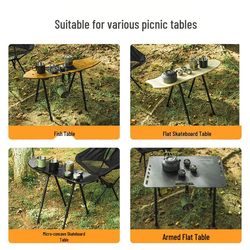 OEING Portable Folding Table Leg Stand