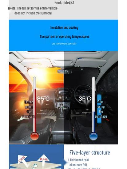 Parasol para Coche y Visera para Parabrisas Clase GLC 2025 GLC260L y GLC300L