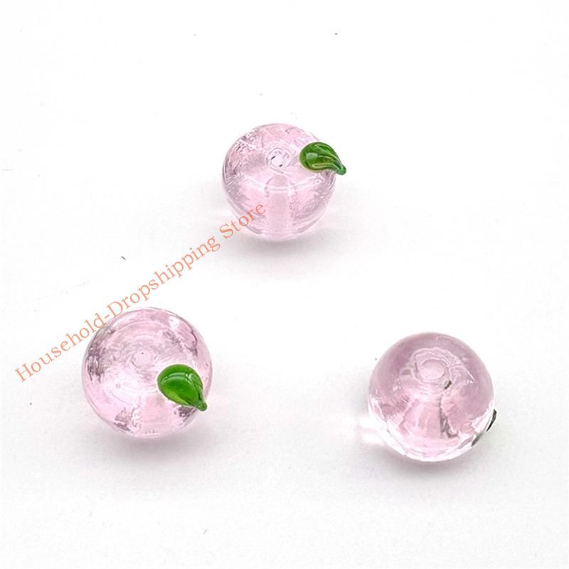 10/20/30Pcs Fruit Glass Beads For Handmade Art Craft Friendship Bracelets 85AD
