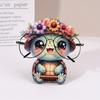 Wooden Turtle Eyeglass Holder – Handcrafted Desk Organizer for Home & Office, Minimalist Animal Figurine with Glasses Stand