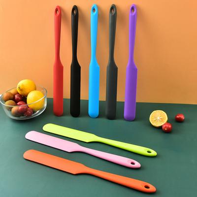 Espátula Raspadora de Silicone Peça Única para Mistura de Bolo Creme Manteiga Geleia Espátula Raspadora Resistente ao Calor Fácil de Limpar Ferramenta de Cozinha