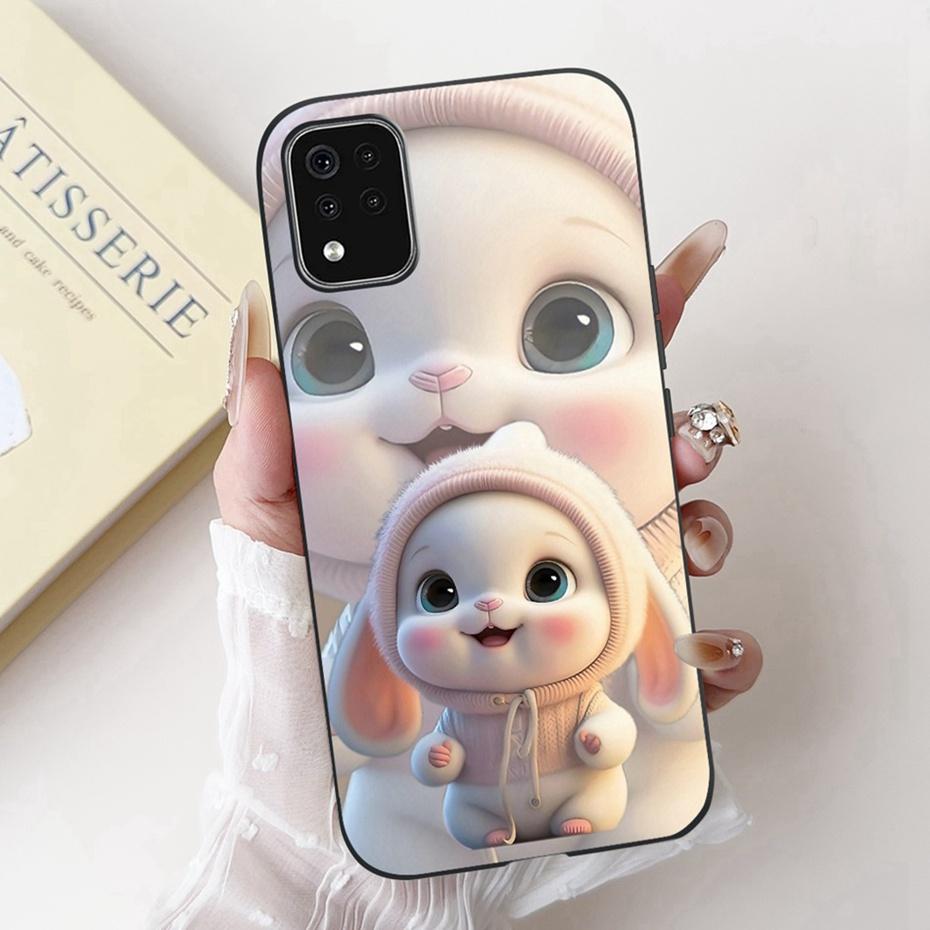 Beautiful Floral Painting Phone Case For LG K42 K52 K62 2020 Black Silicone Soft Cover For LG K62+ K52 (Brazil) Cases Bumpers