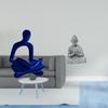 Abstract Human Thinker Figurine Sculpture Versatile Art Ornament for Office Bar Wedding And Monkey