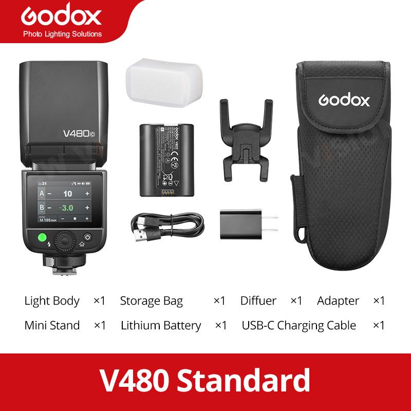 

Godox Ving V480 C/S/N TTL On-Camera Flash for Sony for Canon for Nikon pk V860III TT520III V1PRO For Olympus