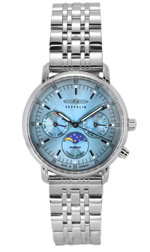 

Годинник LZ14 Marine Silver [Zeppelin] 8637-M3 Men s [Item]