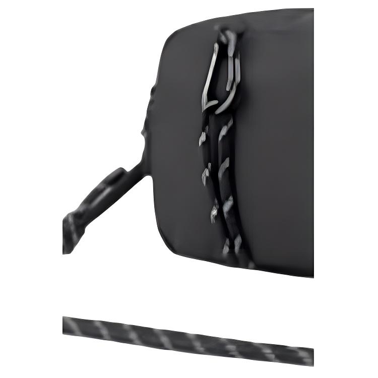 The North Face Light Logo Zipper Shoulder Crossbody Outdoor Bag Unisex Bags Black NF0A8DJR-KX7