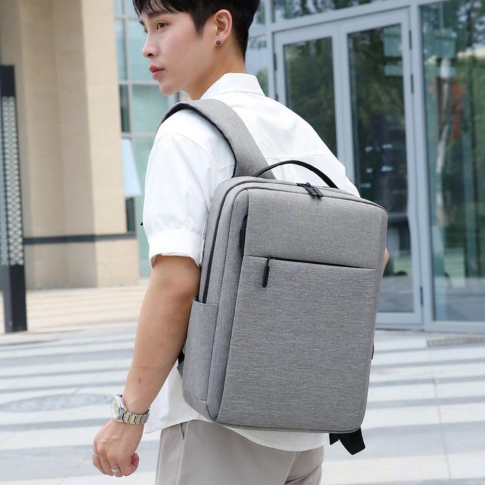 New Business Backpack Men's Large Capacity Laptop Travel Bag Casual Student School Bag