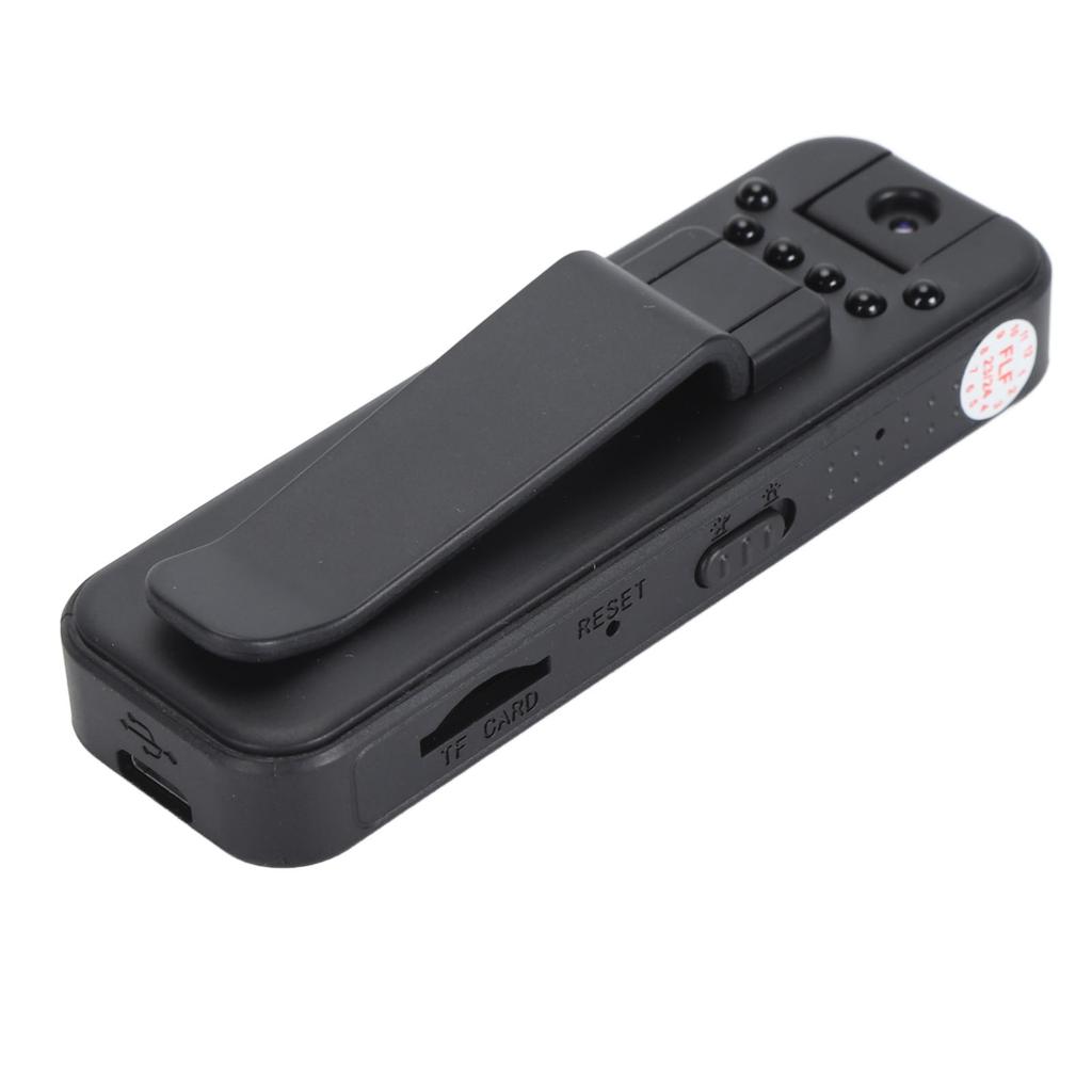 Portable Video Camera Clip On 1080P HD Pocket Video Camera Wearable Video Recorder Pocket Camcorder