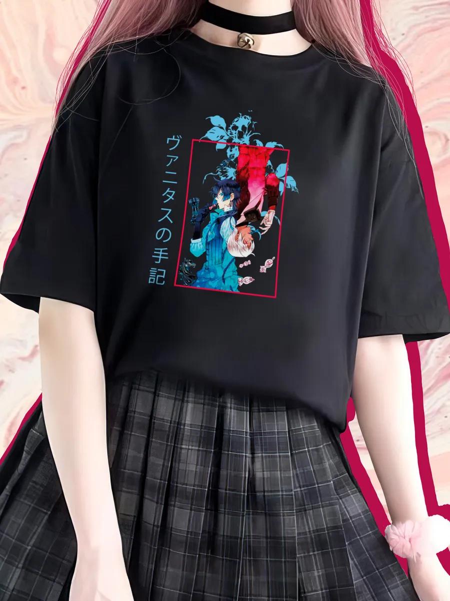 T-shirt with Japanese style sakura sea art print 2XL