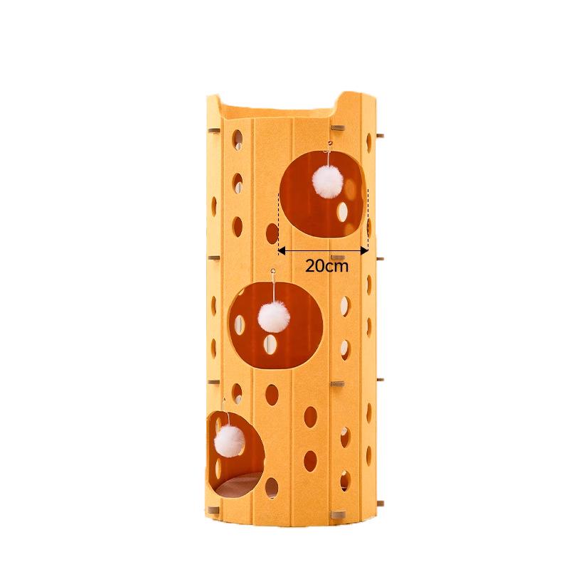 Cat Tree: Multi-layer Nest & Enclosed Bed - Durable, Scratch-Resistant, All-Season, Multi-Cat Home