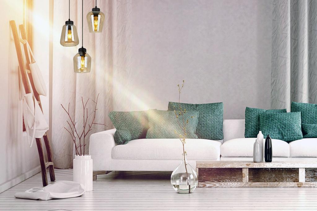 MODERN ELEGANT HANGING LAMP GLASS SHADE