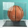 Clear Basketball Holder Box Soccer Display Stand Box Dustproof Showcases Basketball Display Case Easy to Install