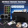 RGB Hot-Swappable Mechanical Keyboard USB Wired/Bluetooth Wireless Gaming Keyboard Programming Copy Paste Custom Macro Key Board