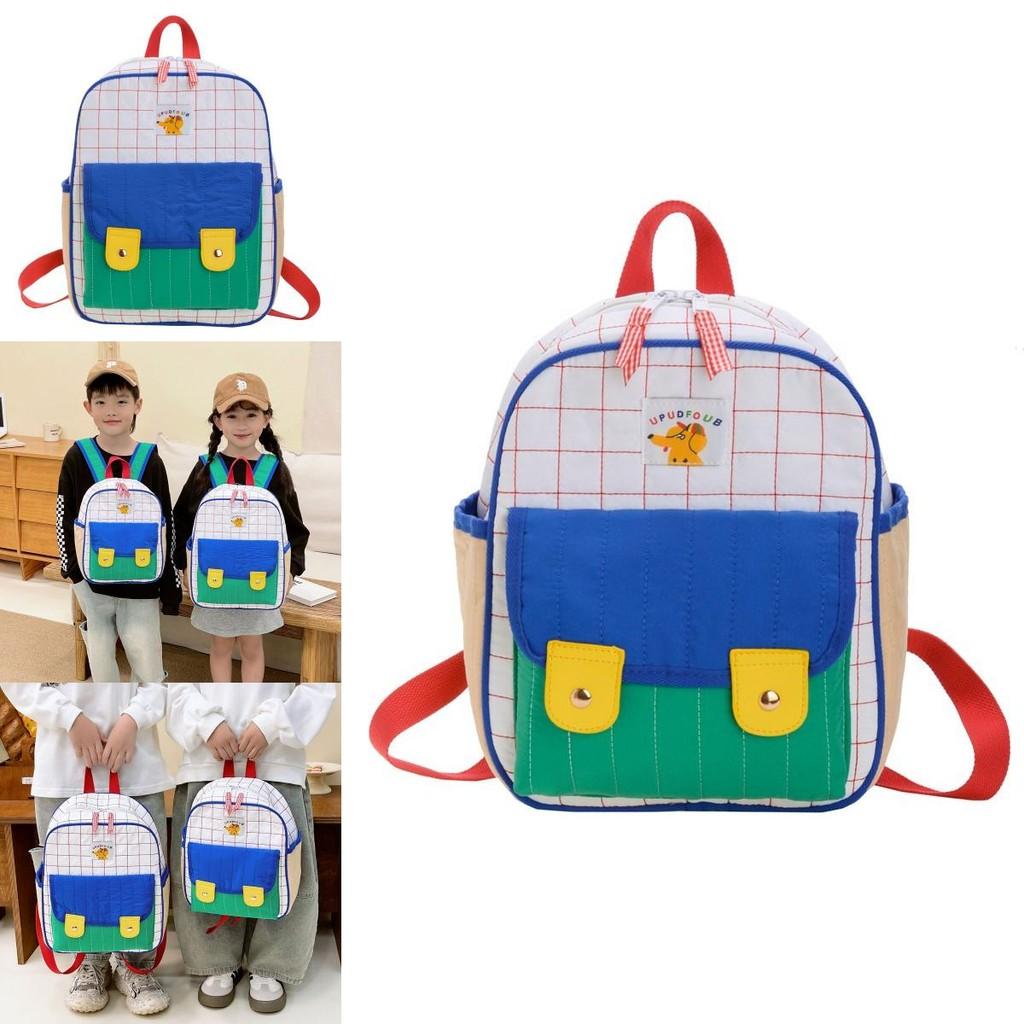Kid Toddler Backpack With Lightweight Design And Striped Pattern For School And Outings