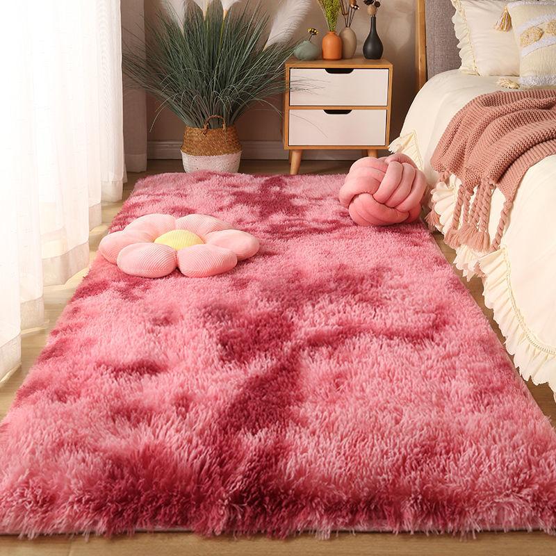 

Washable Long Hair Carpet Living Room Coffee Table Fluffy Large Rugs 160x230 Girl Bedroom Thick Carpets In Door Non-slip Mats 50x80cm 19x31inch