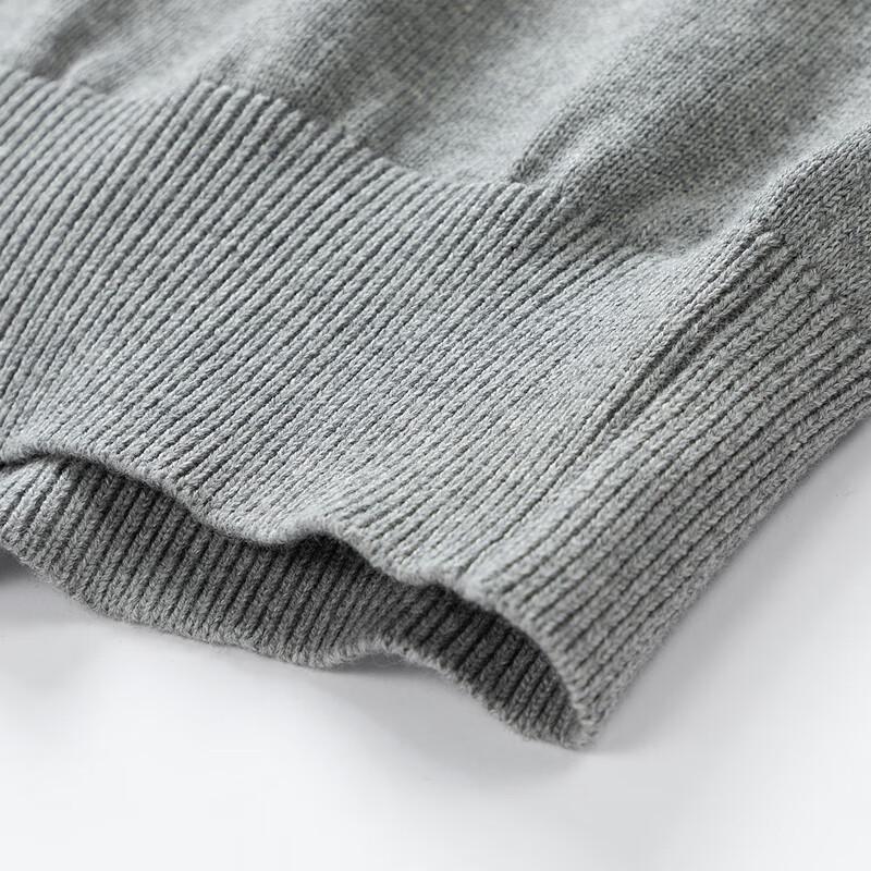 Men's Round Neck Basic Knit Pullover Sweater