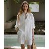 COUNTOME Linen Oversized Shirt & Shorts Set - Relaxed Summer Casual Style
