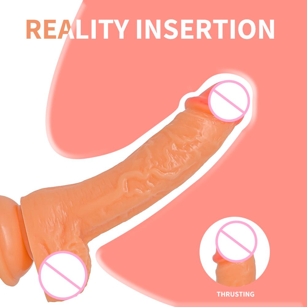 7-Zoll-Penis aus simuliertem PVC – Heißer Verkauf, weiblicher Masturbator, gefälschter Penis, Sexspielzeug für Erwachsene