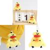 Cute Bird Keychain Plush Toy With Cartoon Design For Bag Decoration