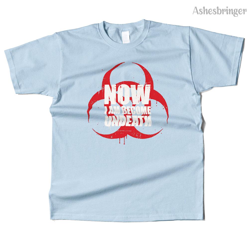 Mens Cotton Undeath Graphic High Quality T Shirt Street Casual Style Tee for Men and Women