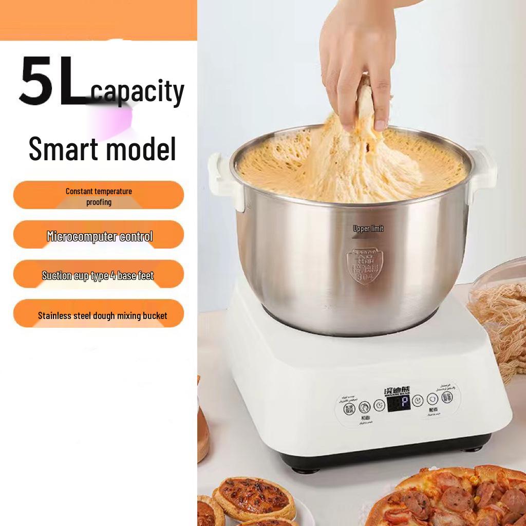Automatic Multi-Functional Dough Kneader with Intelligent Temperature Control