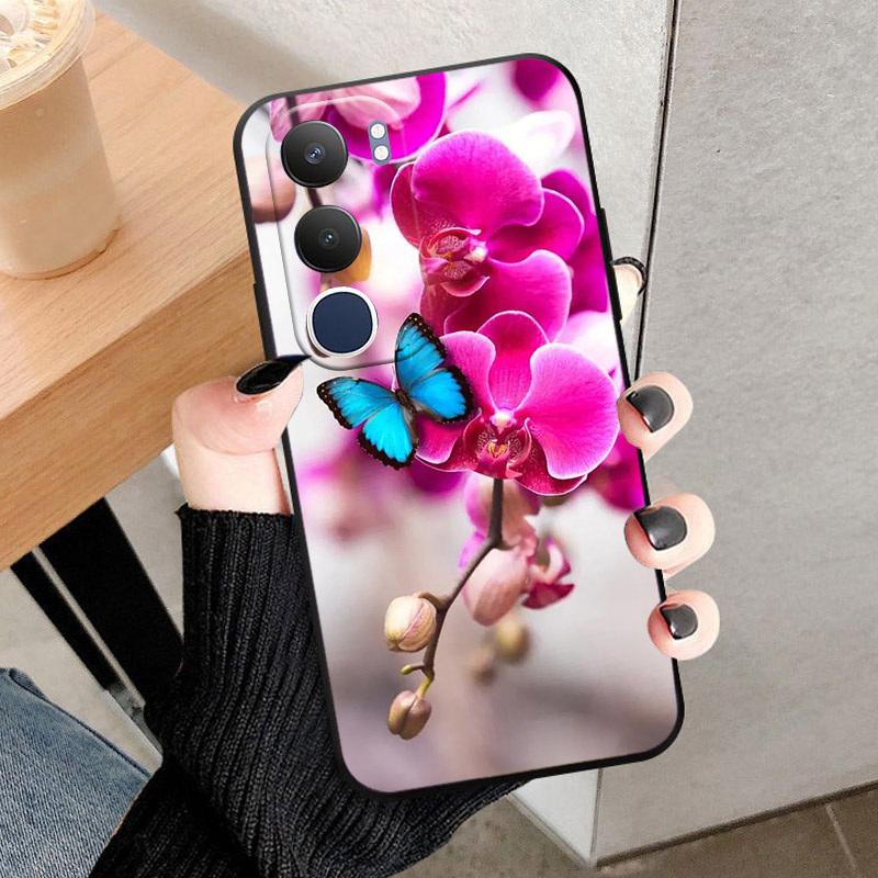 For VIVO Y19S 4G Phone Case Soft Silicone Back Cover Coque For VIVO Y 19 S Cases Black TPU Shockproof Fundas Shell Y19S Capa