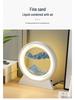 3D Quicksand Night Lamp: Creative Glass Table Light & Ornament Gift